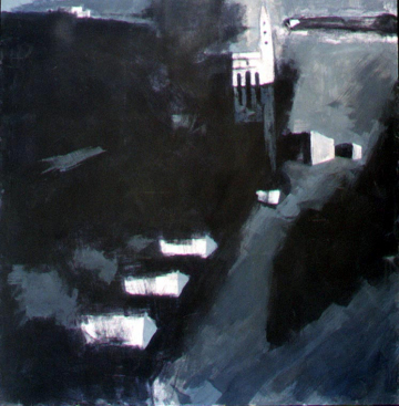 En Cabo de Gata 2 - 100x100cm - Óleo Tabla - 2000